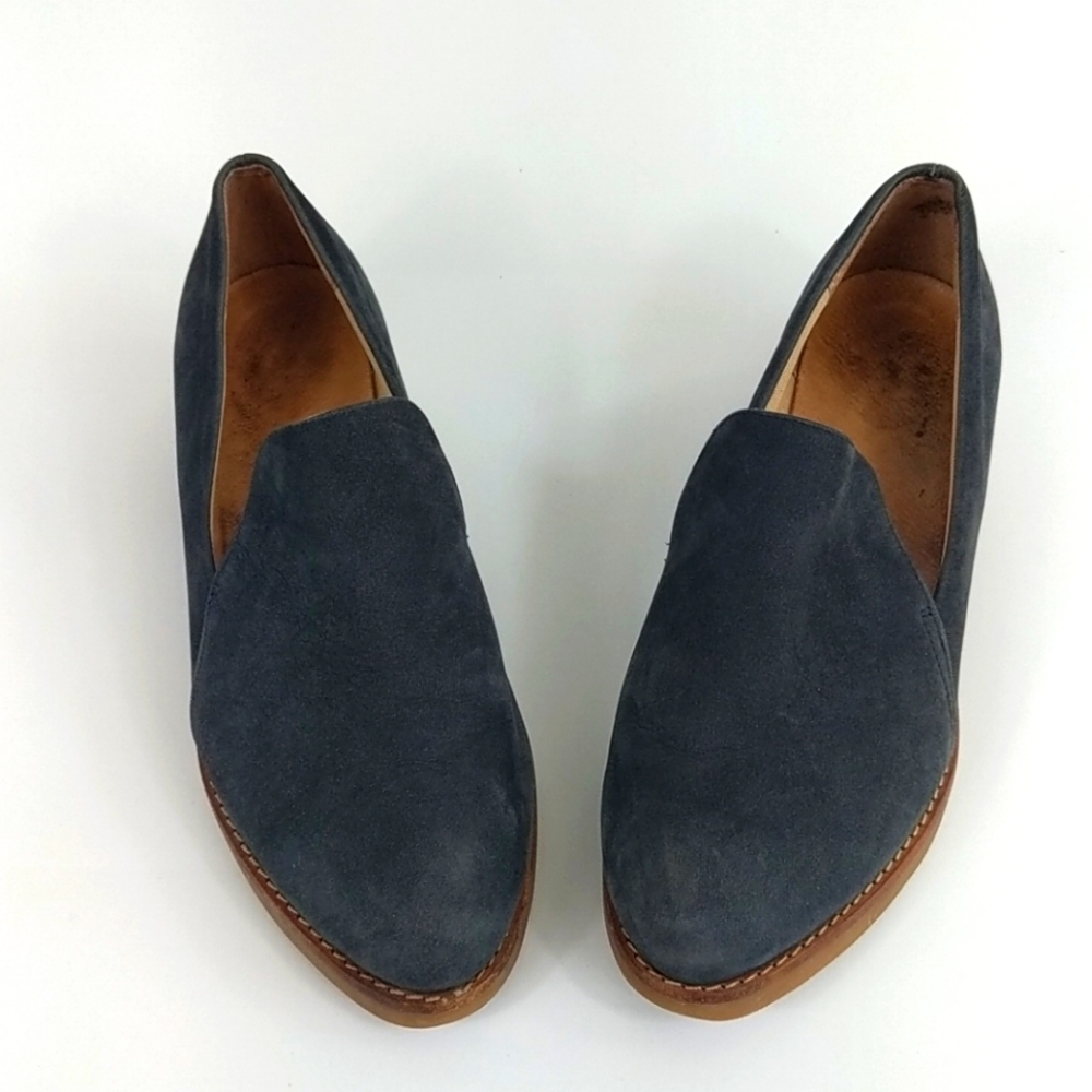 All Black Suede Loafers